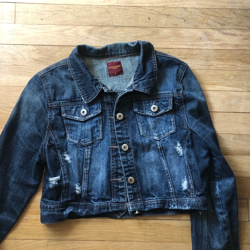 🌈✌🏻Hand painted Pink Floyd Denim Jacket!! - Picture 3 of 5